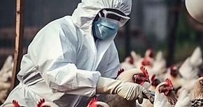 Riesgo de gripe aviar en humanos sigue siendo bajo