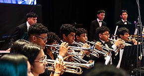 Festival Alfredo de Saint Malo rene a talentos emergentes y maestros internacionales en la gala Sinfona Joven el poder de la banda