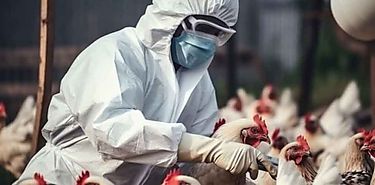 Riesgo de gripe aviar en humanos sigue siendo bajo