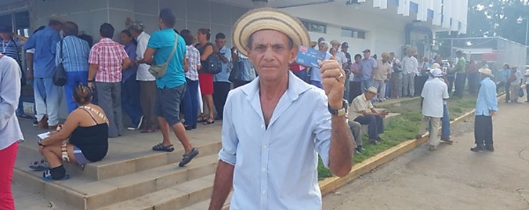 Mayores satisfechos por beneficio del programa 120 a los 65