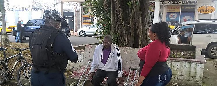 Alcalda de Coln realiz censo y recogi indigentes de las calles 