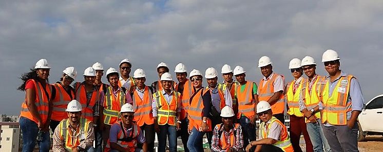Estudiantes de la Universidad Tecnolgica de Coln visitan el proyecto Altos de Los Lagos