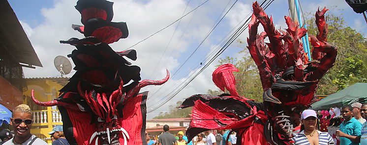 Portobelo se prepara para el Festival de Congos Pollera Mscaras y Bailes