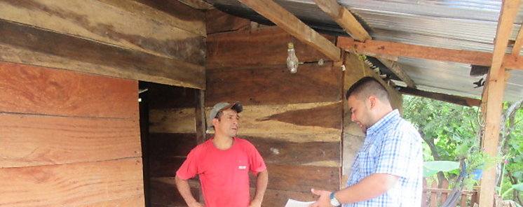reas de difcil acceso en Herrera son impactadas con Techos de Esperanza
