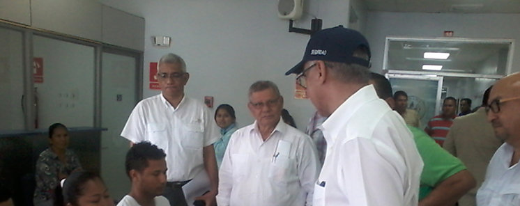 Director de CSS recorre instalacin de salud en Bocas del Toro