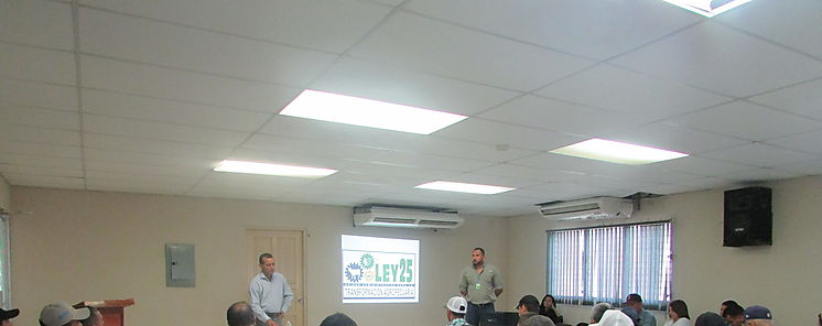 Extensionistas de Los Santos se capacitan en programa de Ley 25
