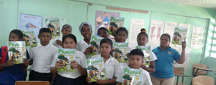 Implementan libro Panam concela por dentro en escuelas de Bocas del Toro