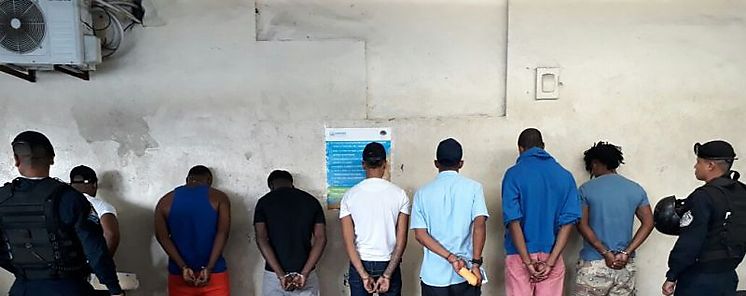 Rinden informe sobre delitos de pandillerismo posesin de drogas y armas en Coln 