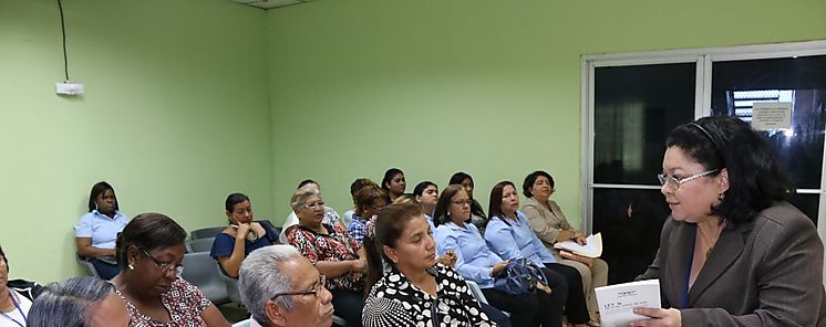 Sensibilizacin sobre la Ley de Justicia Comunitaria de Paz llega a Cocl 