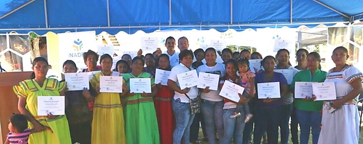 Beneficiarias de la Red de Oportunidades culminan curso del INADEH