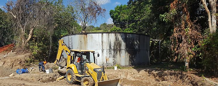 Garantizan suministro de agua para Las Cumbres Kuna Nega y Chivo Chivo