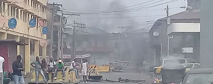 Empresarios condenan los actos de vandalismos en Coln 