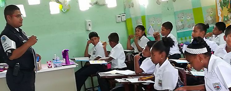 Estudiantes de la Escuela Repblica de Nicaragua se capacitan en GREAT