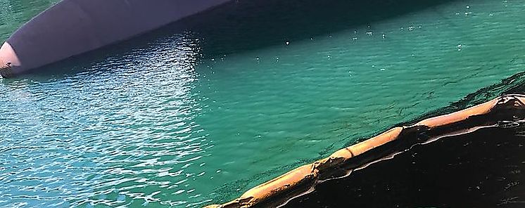 AMP atiende derrame de hidrocarburo en puerto de Cristbal