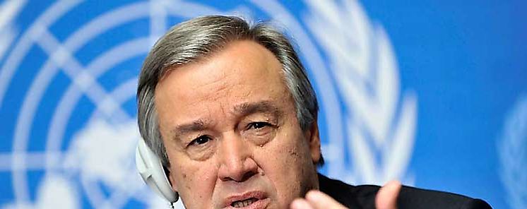 Guterres estamos perdiendo la carrera en contra del cambio climático Guterres estamos perdiendo la carrera en contra del cambio climático