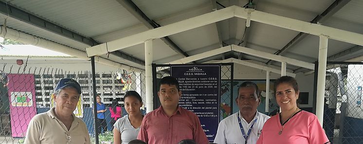 MIDA y Caja de Ahorros entregaron herramientas a escuelas en Chiguir Arriba 