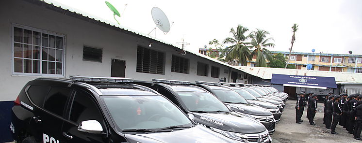 Ministro Bethancourt entrega vehculos en Coln y Chiriqu para reforzar la seguridad