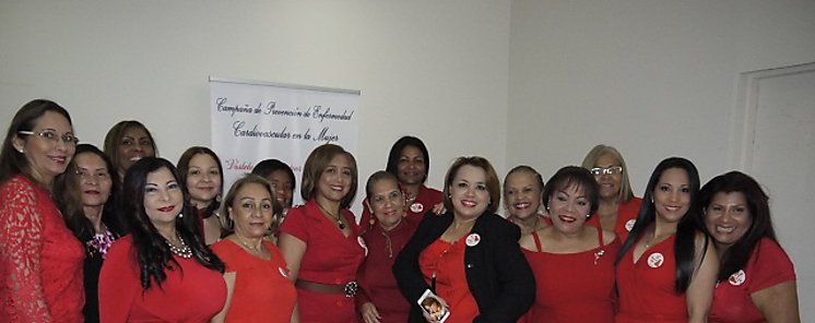 Vstete de Rojo por tu corazn campaa orientada a la mujer 