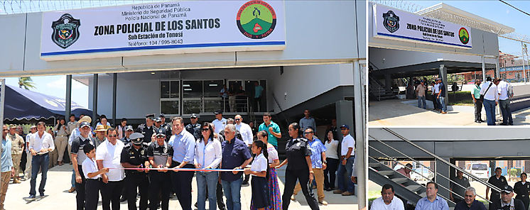 Presidente Varela inaugura nueva subestacin policial en Tonos
