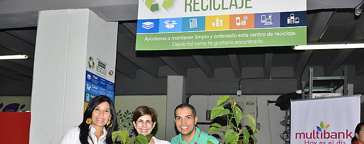 Multibank cada da ms comprometido con el reciclaje y disposicin responsable de desechos