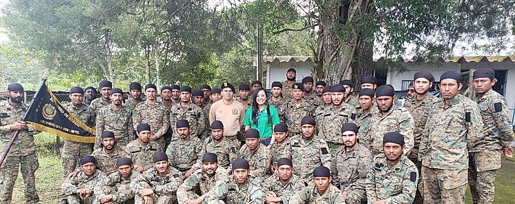 Fuerzas especiales reciben capacitacin en reas protegidas