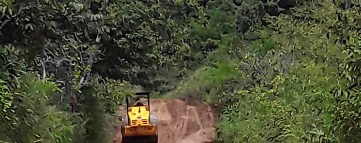 Rehabilitan Camino en la comunidad de Leones de Las Minas provincia de Herrera