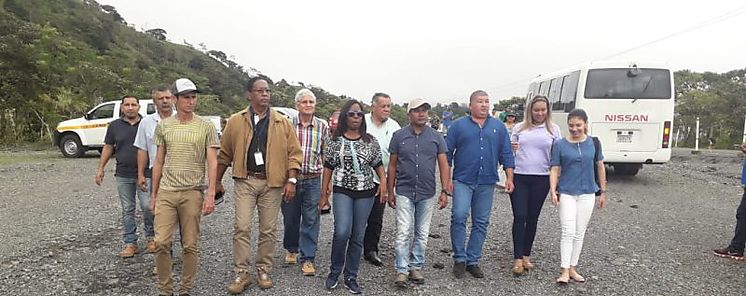 Comisin de Infraestructura y Asuntos del Canal inspeccionan avances de obras en Chiriqu