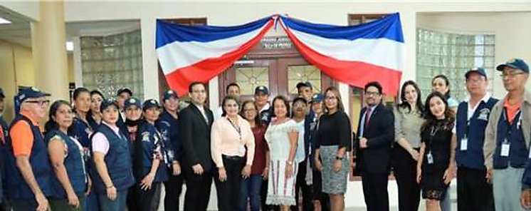 Facilitadores Judiciales Comunitarios de Los Santos visitan el Palacio de Justicia Gil Ponce