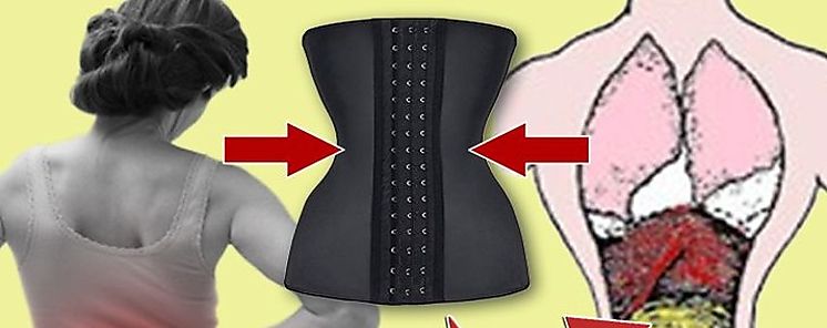 El uso de fajas femeninas es un riesgo para la salud