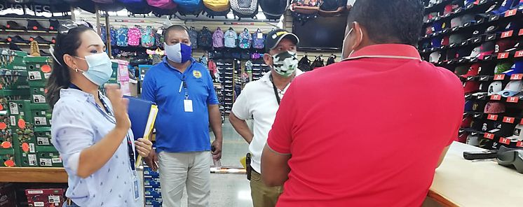 Verifican reactivacin de contratos laborales en comercios de Veraguas