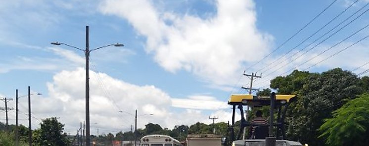 170 toneladas de asfalto se han colocado en la Va Transstmica 