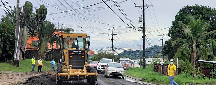 Puntos crticos en Sabanitas  Piln provincia de Coln son atendidos