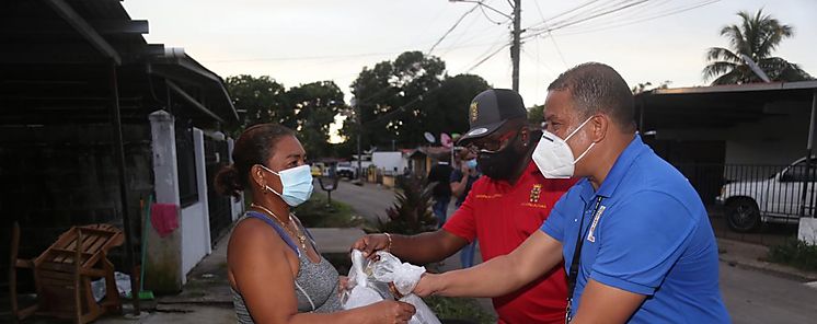 Alcalda atiende a 54 familias afectadas por las lluvias en Puente del Rey Panam Viejo