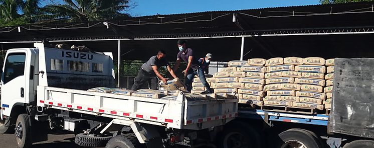 Se realiza segunda entrega de materiales de construccin como parte del Plan Colmena en Chiriqu