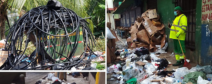 Más de cuatro mil toneladas de basura se generan diariamente en Panamá Más de cuatro mil toneladas de basura se generan diariamente en Panamá