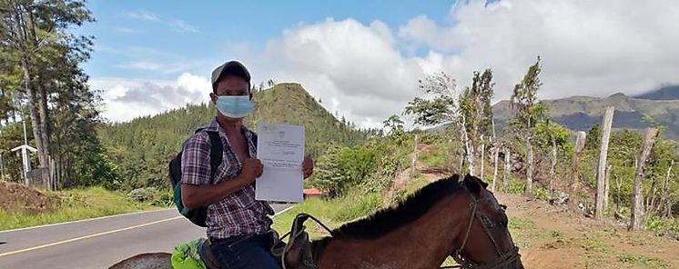 300 familias en reas de difcil acceso de Veraguas reciben sus ttulos