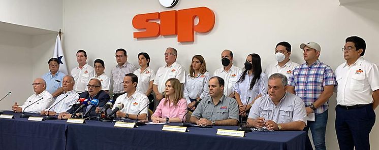 Rueda de prensa del sector productivo sobre la situacin del pas 