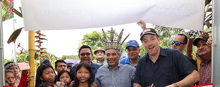 EEUU entrega un nuevo centro de salud en Daren 