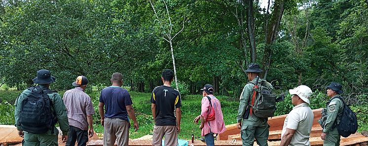  Cuatro maleantes detenidos Parque Nacional Cerro Hoya
