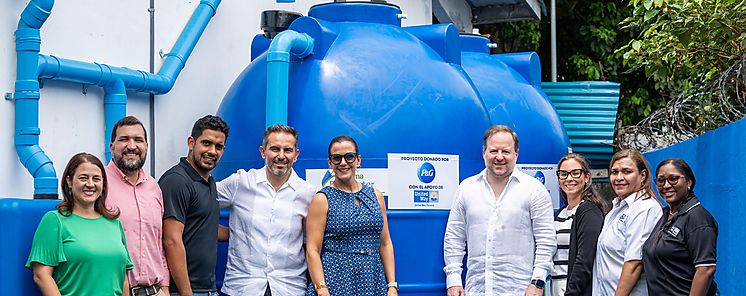 Programa  Escuela de lluvia de PG en Panamá estima recolectar más de un millón de litros de agua para el uso de las Instituciones educativas participantes Programa  Escuela de lluvia de PG en Panamá estima recolectar más de un millón de litros de agua para el uso de las Instituciones educativas participantes
