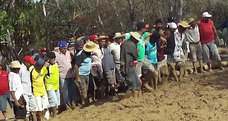 Junta de embarra