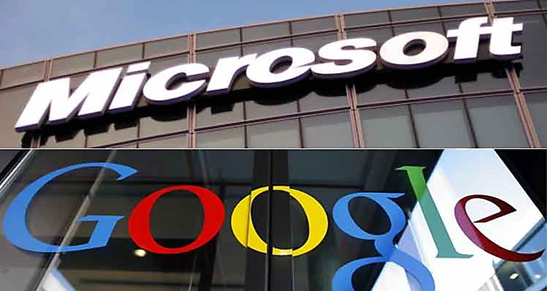 Google y Microsoft
