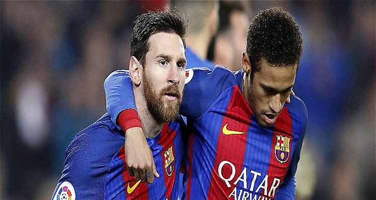 Messi y Neymar