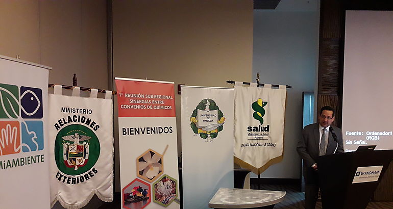 Sede de la primera reunin sobre sustancias qumicas y desechos