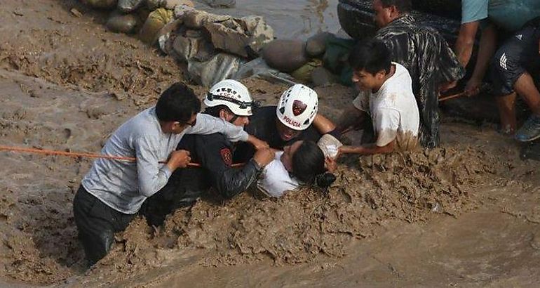 Inundaciones en Peru