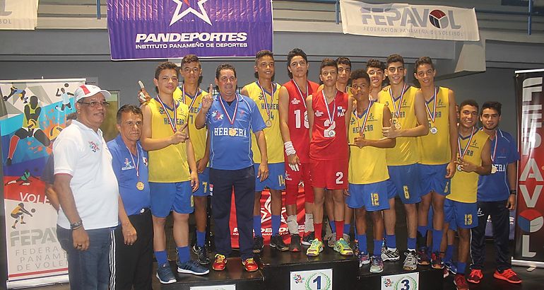 Campeones Voleibol Masculino V Juegos Juveni Nacionales