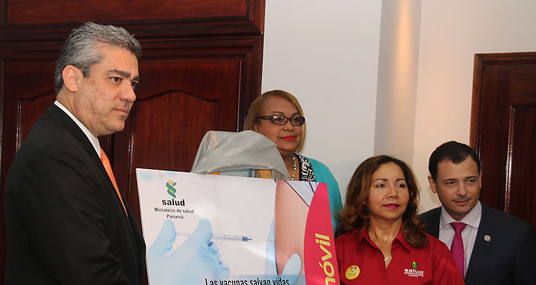 Tarjeta Conmemorativa a la Semana de Vacunacin en Las Amricas