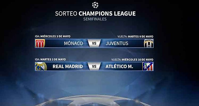 MadridAtltico y MnacoJuventus