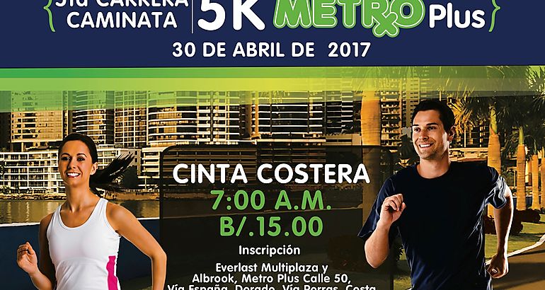 Carrera Caminata Metro Plus 5K