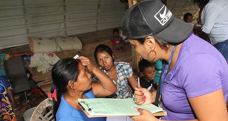 Censo a personas que residen a orillas de ro Tapia
